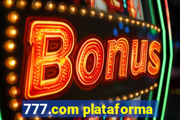 777.com plataforma