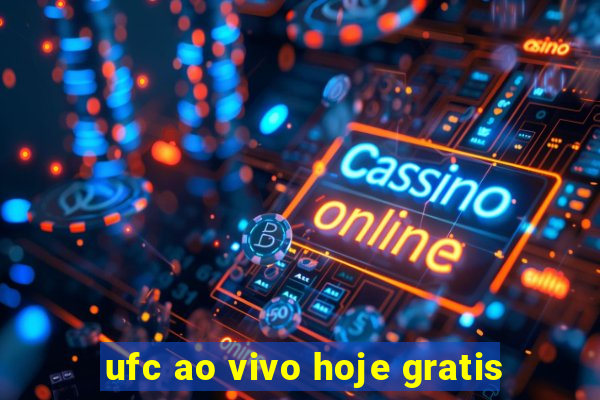 ufc ao vivo hoje gratis