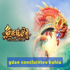 gdae concluintes bahia