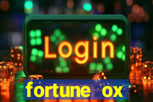 fortune ox horários pagantes