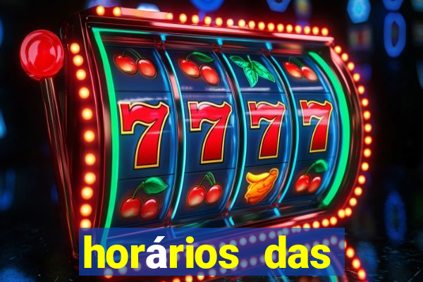 horários das plataformas de jogos