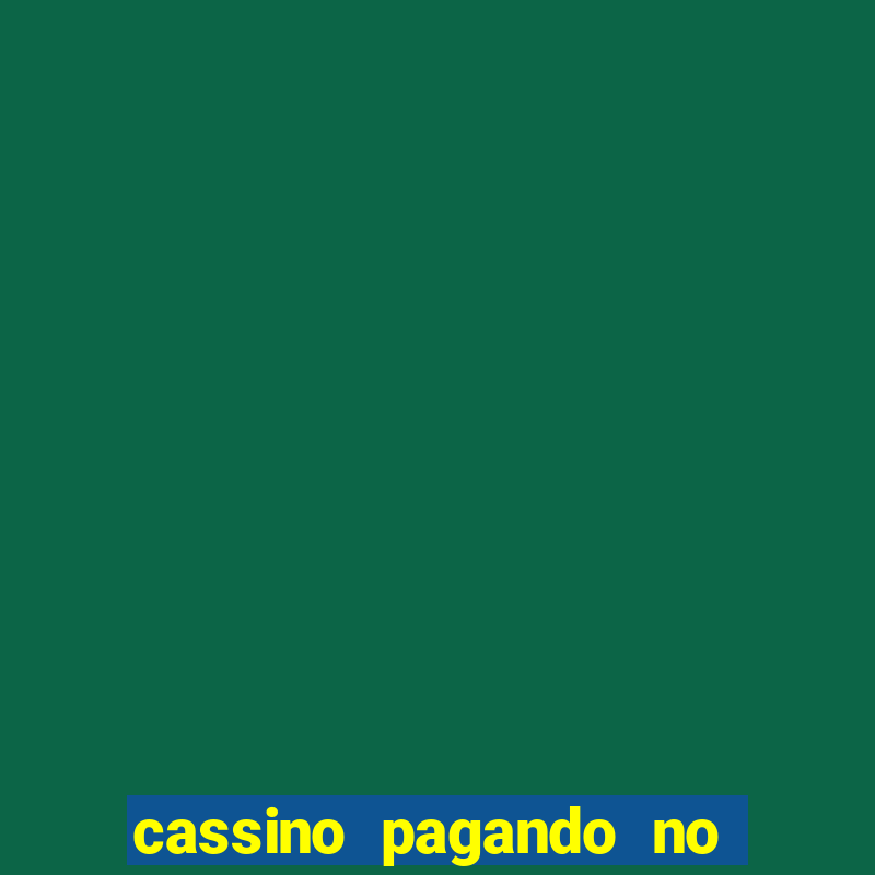 cassino pagando no cadastro sem depósito