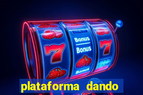 plataforma dando bonus de cadastro